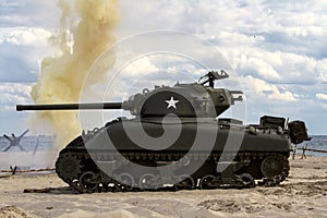 Sherman Tank Ã¢â¬â WW II photo